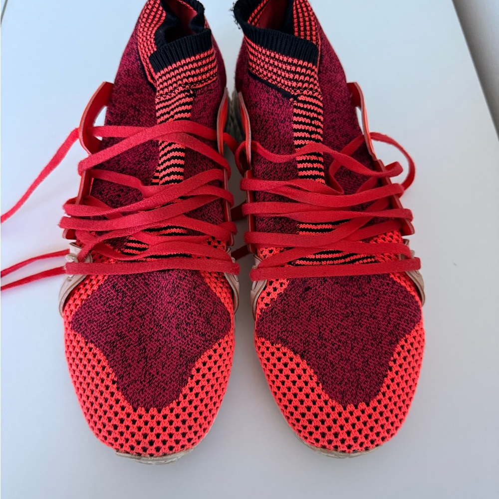 Adidas by Stella McCartney Red and Pink Performance Sneakers